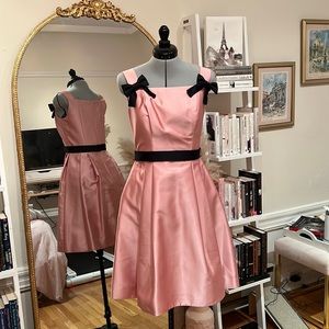 Gal Meets Glam Pink Bow Dress